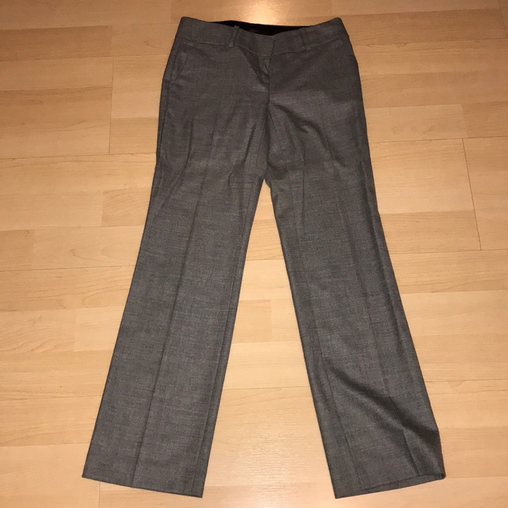 Ann Taylor Petite light gray work pants size 0P